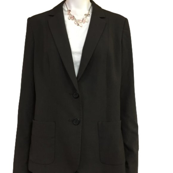 Anne Klein Black Size 10 Jacket/ Blazer - Picture 8 of 8